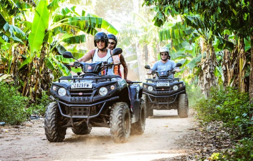 Quad bike tour Nungwi village Zanzibar